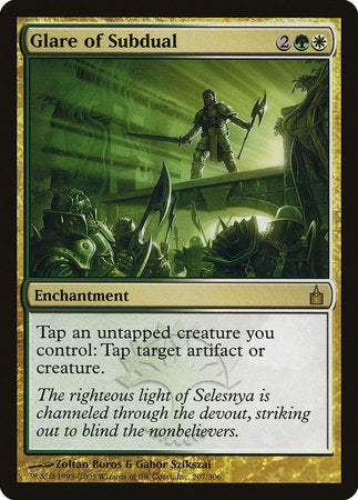 Glare of Subdual [Ravnica: City of Guilds] | Jomio and Rueliete's Cards and Comics