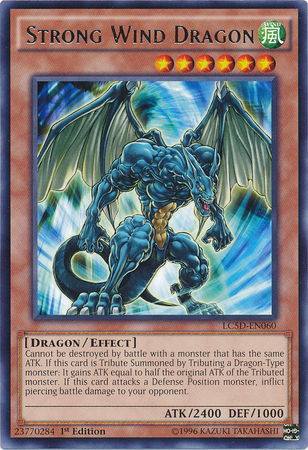 Strong Wind Dragon [LC5D-EN060] Rare | Jomio and Rueliete's Cards and Comics