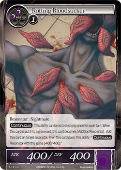 Rotting Bloodsucker (1-171) [The Dawn of Valhalla] | Jomio and Rueliete's Cards and Comics
