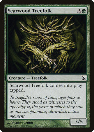 Scarwood Treefolk [Time Spiral] | Jomio and Rueliete's Cards and Comics