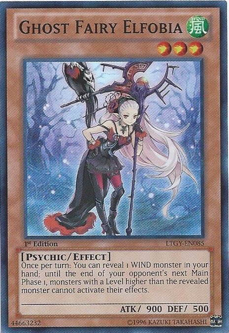 Ghost Fairy Elfobia [LTGY-EN085] Super Rare | Jomio and Rueliete's Cards and Comics