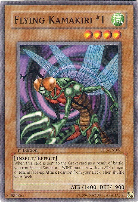 Flying Kamakiri #1 [SD8-EN006] Common | Jomio and Rueliete's Cards and Comics