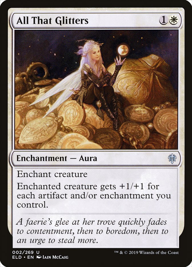 All That Glitters [Throne of Eldraine] | Jomio and Rueliete's Cards and Comics