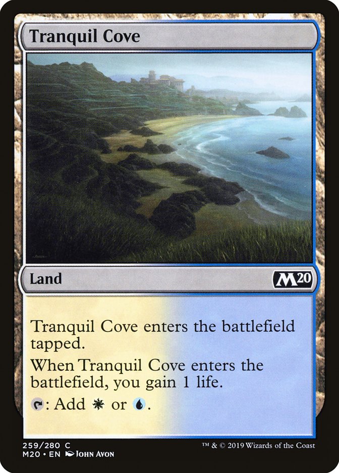 Tranquil Cove [Core Set 2020] | Jomio and Rueliete's Cards and Comics