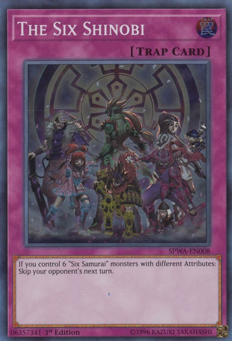 The Six Shinobi [SPWA-EN008] Super Rare | Jomio and Rueliete's Cards and Comics