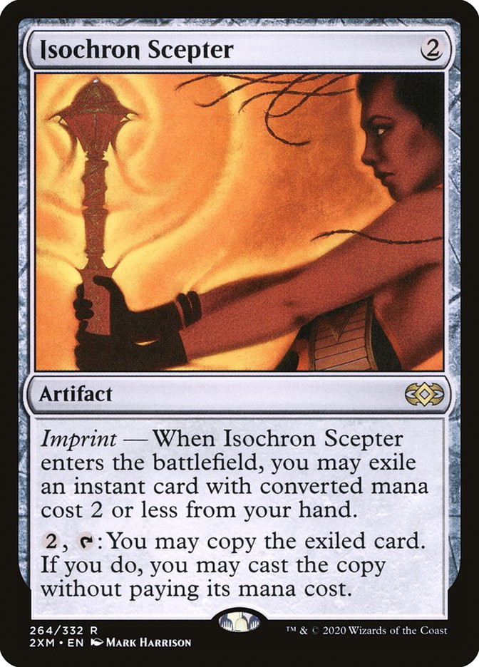 Isochron Scepter [Double Masters] | Jomio and Rueliete's Cards and Comics