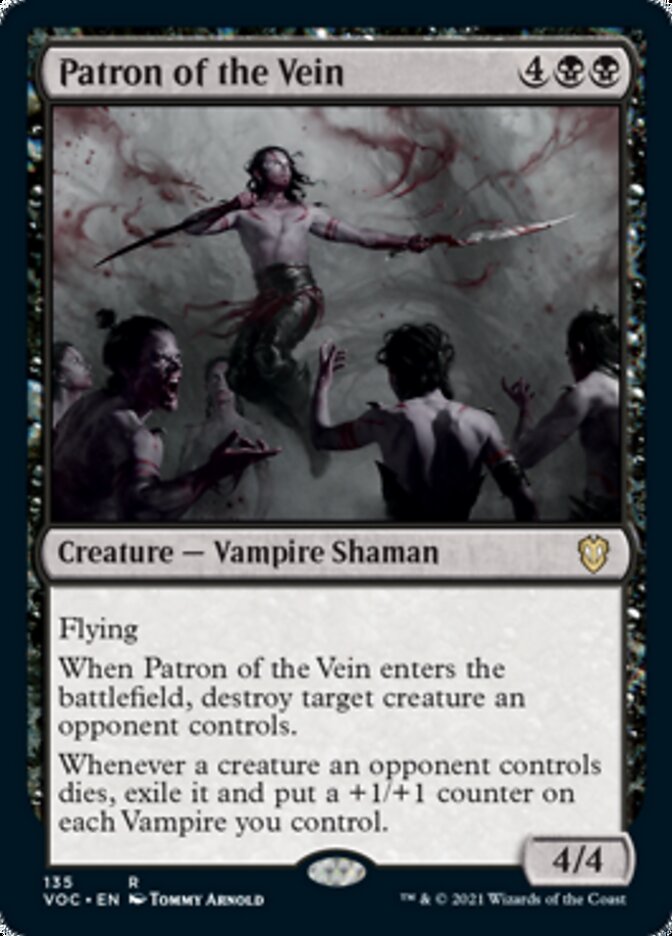 Patron of the Vein [Innistrad: Crimson Vow Commander] | Jomio and Rueliete's Cards and Comics