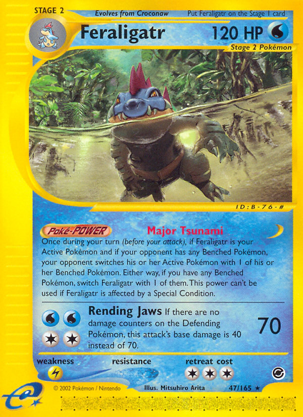 Feraligatr (47/165) [Expedition: Base Set] | Jomio and Rueliete's Cards and Comics