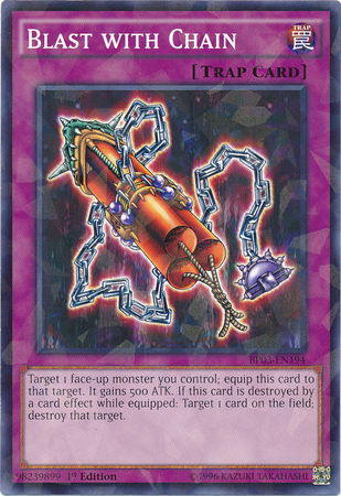 Blast with Chain (Shatterfoil) [BP03-EN194] Common | Jomio and Rueliete's Cards and Comics
