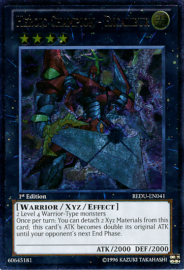 Heroic Champion - Excalibur (UTR) [REDU-EN041] Ultimate Rare | Jomio and Rueliete's Cards and Comics