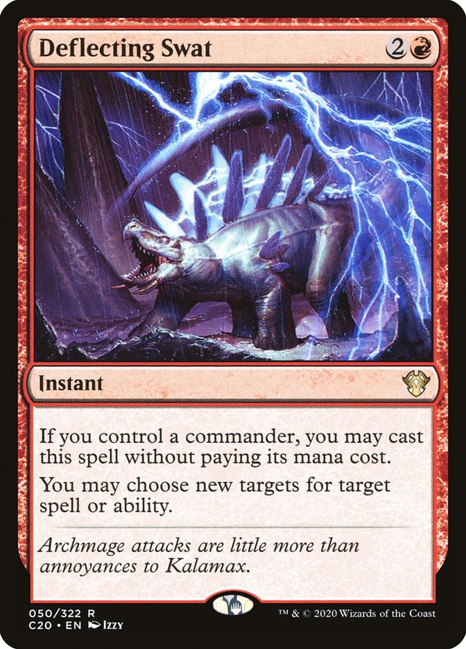 Deflecting Swat [Commander 2020] | Jomio and Rueliete's Cards and Comics
