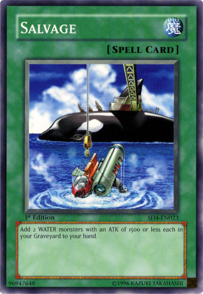 Salvage [SD4-EN023] Common | Jomio and Rueliete's Cards and Comics