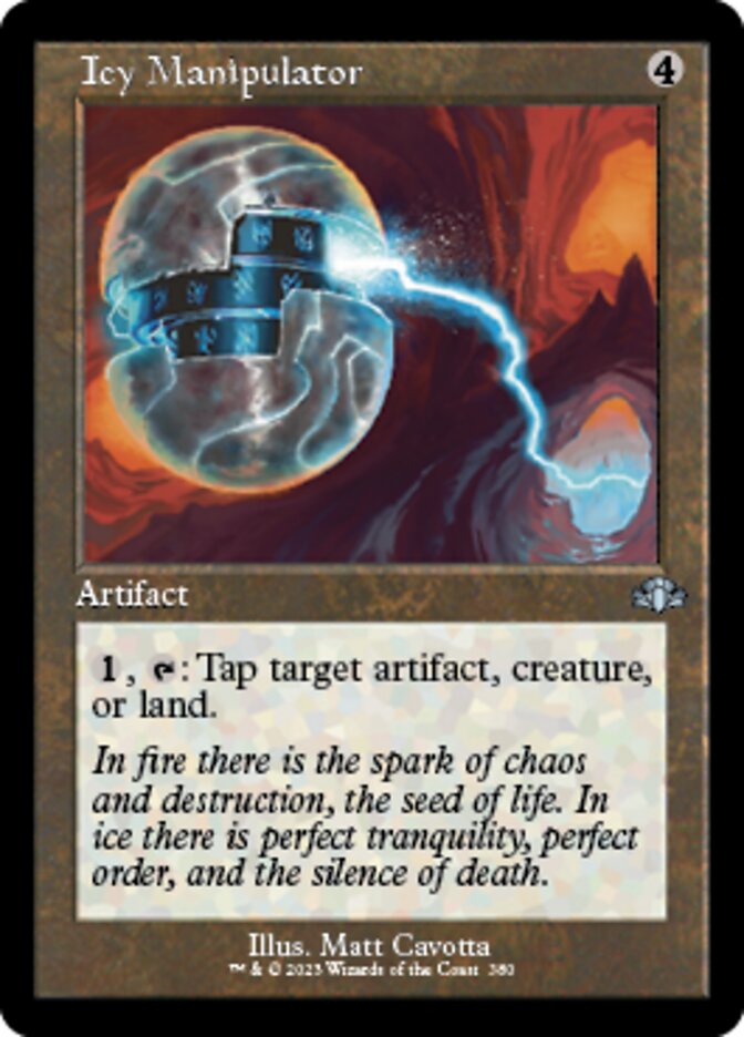 Icy Manipulator (Retro) [Dominaria Remastered] | Jomio and Rueliete's Cards and Comics