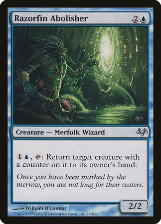 Razorfin Abolisher [Eventide] | Jomio and Rueliete's Cards and Comics