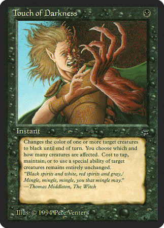 Touch of Darkness [Legends] | Jomio and Rueliete's Cards and Comics