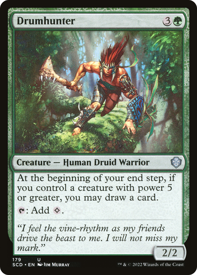 Drumhunter [Starter Commander Decks] | Jomio and Rueliete's Cards and Comics