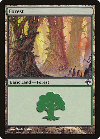 Forest (249) [Scars of Mirrodin] | Jomio and Rueliete's Cards and Comics