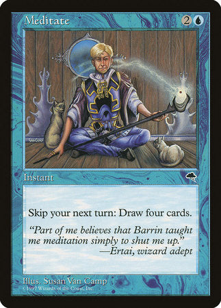 Meditate [Tempest] | Jomio and Rueliete's Cards and Comics