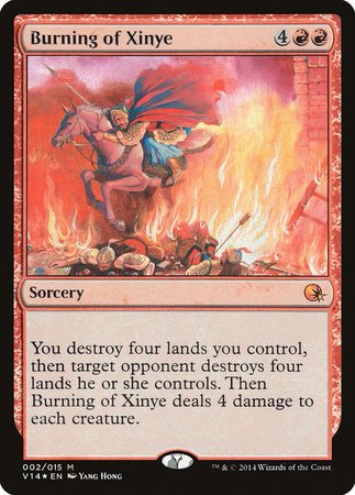 Burning of Xinye [From the Vault: Annihilation] | Jomio and Rueliete's Cards and Comics