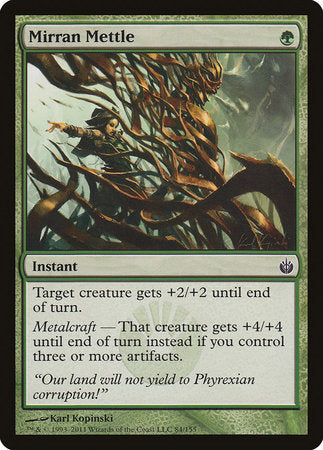Mirran Mettle [Mirrodin Besieged] | Jomio and Rueliete's Cards and Comics
