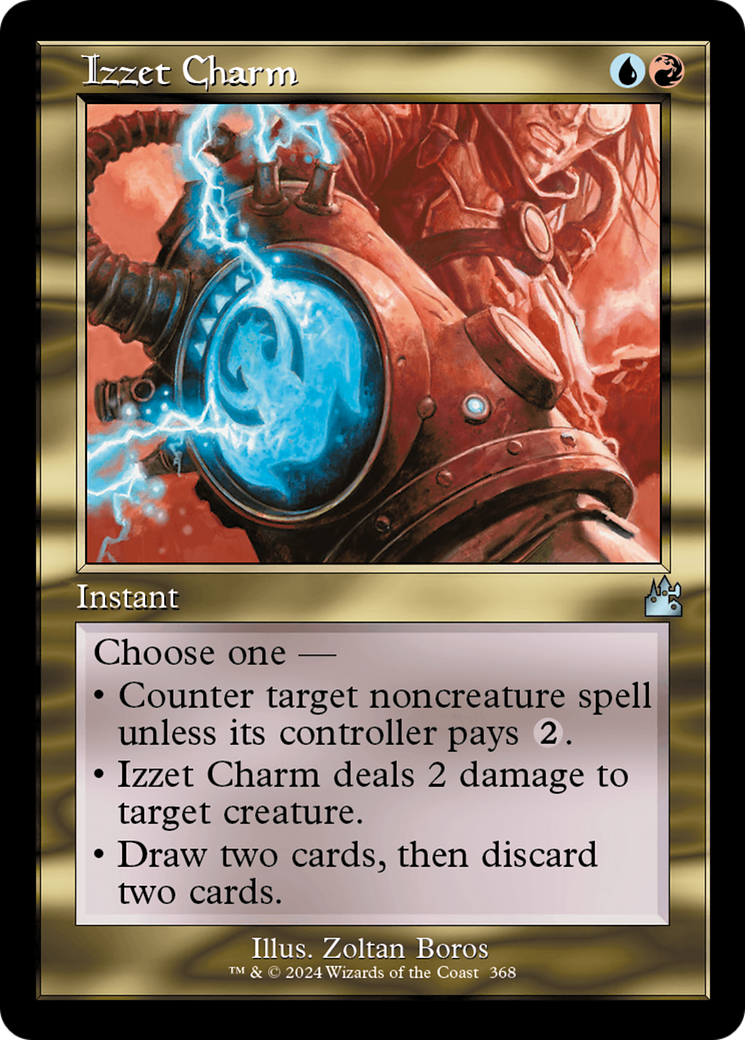 Izzet Charm (Retro Frame) [Ravnica Remastered] | Jomio and Rueliete's Cards and Comics