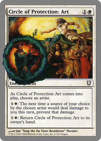 Circle of Protection: Art [Unhinged] | Jomio and Rueliete's Cards and Comics