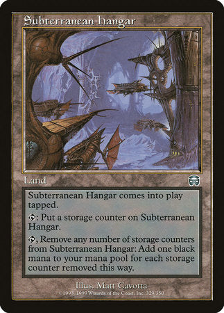 Subterranean Hangar [Mercadian Masques] | Jomio and Rueliete's Cards and Comics