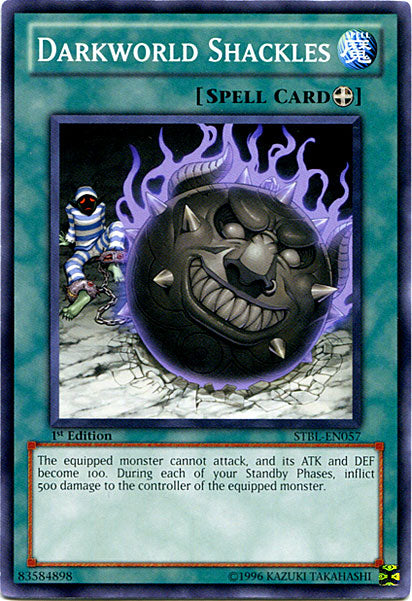 Darkworld Shackles [STBL-EN057] Common | Jomio and Rueliete's Cards and Comics