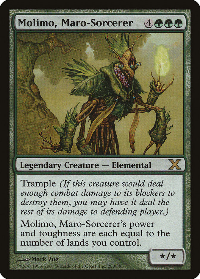 Molimo, Maro-Sorcerer [Tenth Edition] | Jomio and Rueliete's Cards and Comics