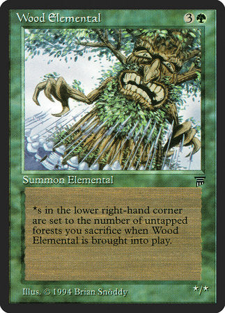 Wood Elemental [Legends] | Jomio and Rueliete's Cards and Comics