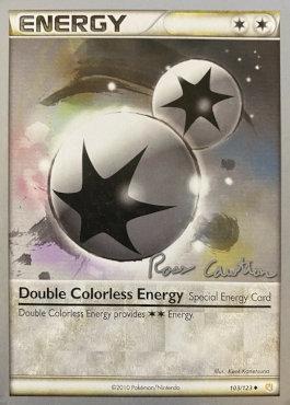 Double Colorless Energy (103/123) (The Truth - Ross Cawthon) [World Championships 2011] | Jomio and Rueliete's Cards and Comics
