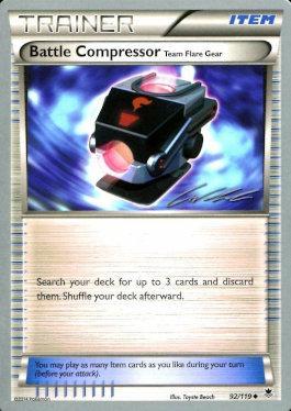Battle Compressor (92/119) (Ninja Blitz - Cody Walinski) [World Championships 2016] | Jomio and Rueliete's Cards and Comics