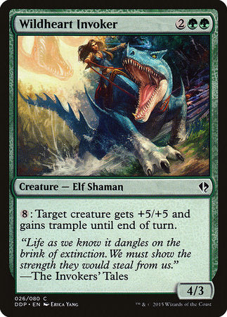 Wildheart Invoker [Duel Decks: Zendikar vs. Eldrazi] | Jomio and Rueliete's Cards and Comics