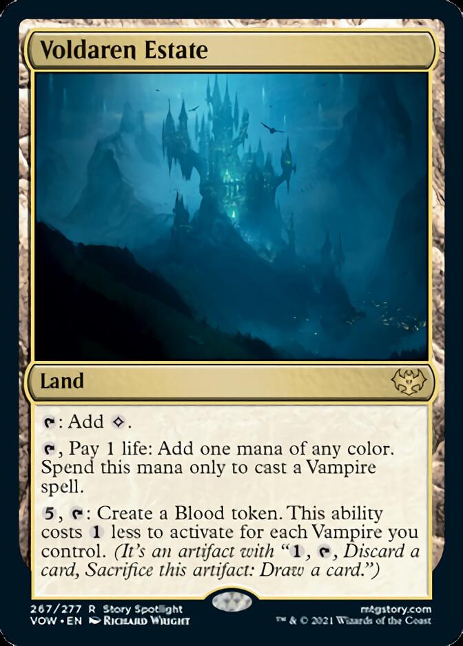Voldaren Estate [Innistrad: Crimson Vow] | Jomio and Rueliete's Cards and Comics