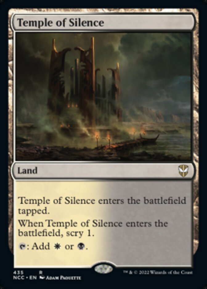 Temple of Silence [Streets of New Capenna Commander] | Jomio and Rueliete's Cards and Comics