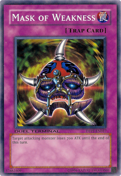 Mask of Weakness [DTP1-EN017] Common | Jomio and Rueliete's Cards and Comics