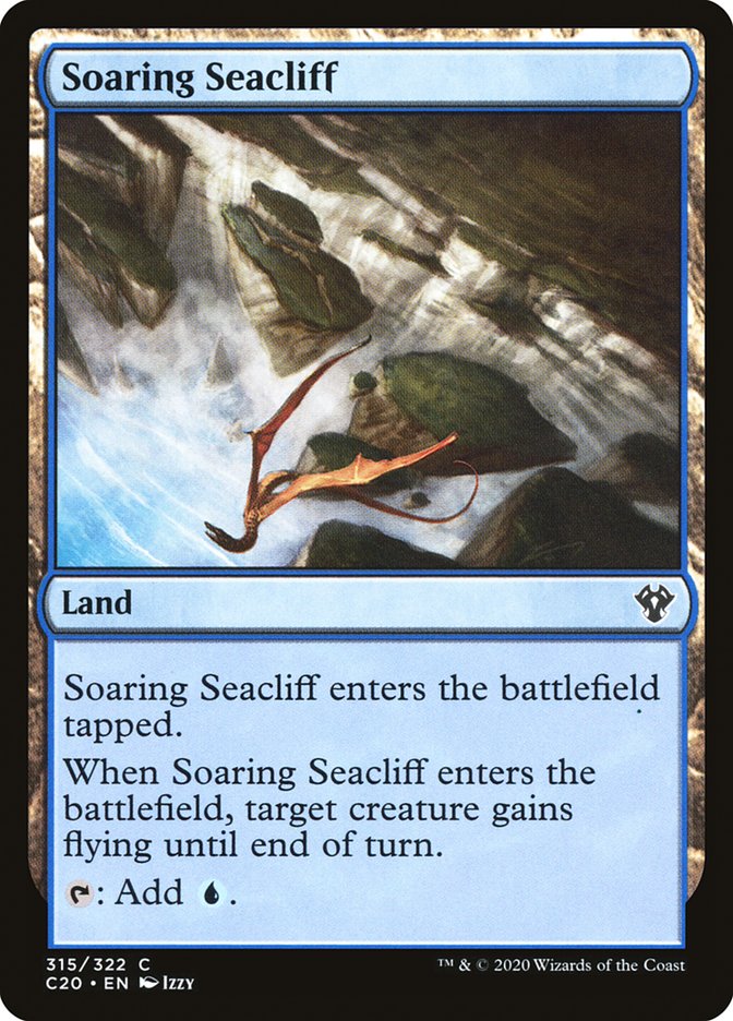 Soaring Seacliff [Commander 2020] | Jomio and Rueliete's Cards and Comics