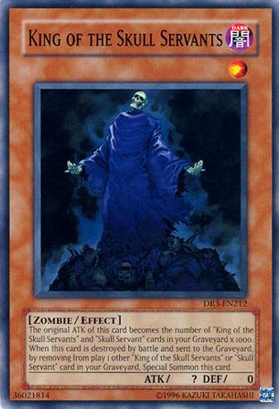 King of the Skull Servants [DR3-EN212] Common | Jomio and Rueliete's Cards and Comics