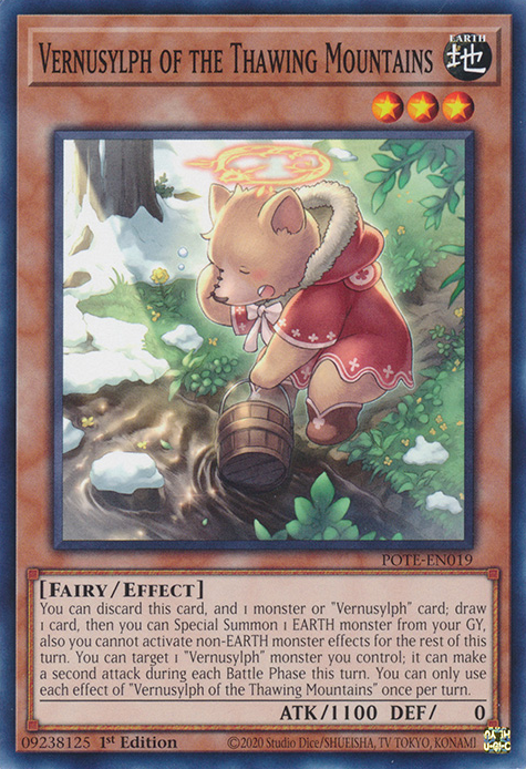 Vernusylph of the Thawing Mountains [POTE-EN019] Common | Jomio and Rueliete's Cards and Comics