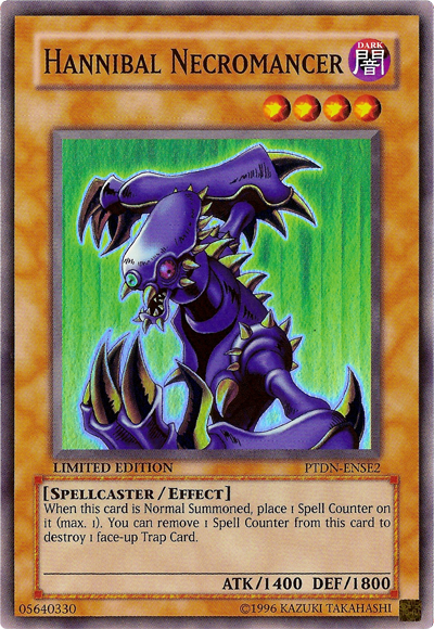 Hannibal Necromancer [PTDN-ENSE2] Super Rare | Jomio and Rueliete's Cards and Comics