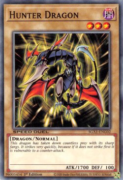 Hunter Dragon [SGX1-ENG02] Common | Jomio and Rueliete's Cards and Comics