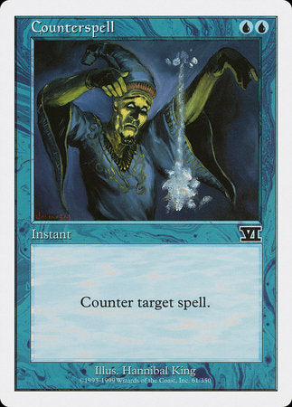 Counterspell [Classic Sixth Edition] | Jomio and Rueliete's Cards and Comics