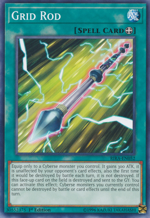 Grid Rod [RIRA-EN052] Common | Jomio and Rueliete's Cards and Comics