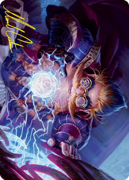Storm-Kiln Artist Art Card (Gold-Stamped Signature) [Strixhaven: School of Mages Art Series] | Jomio and Rueliete's Cards and Comics