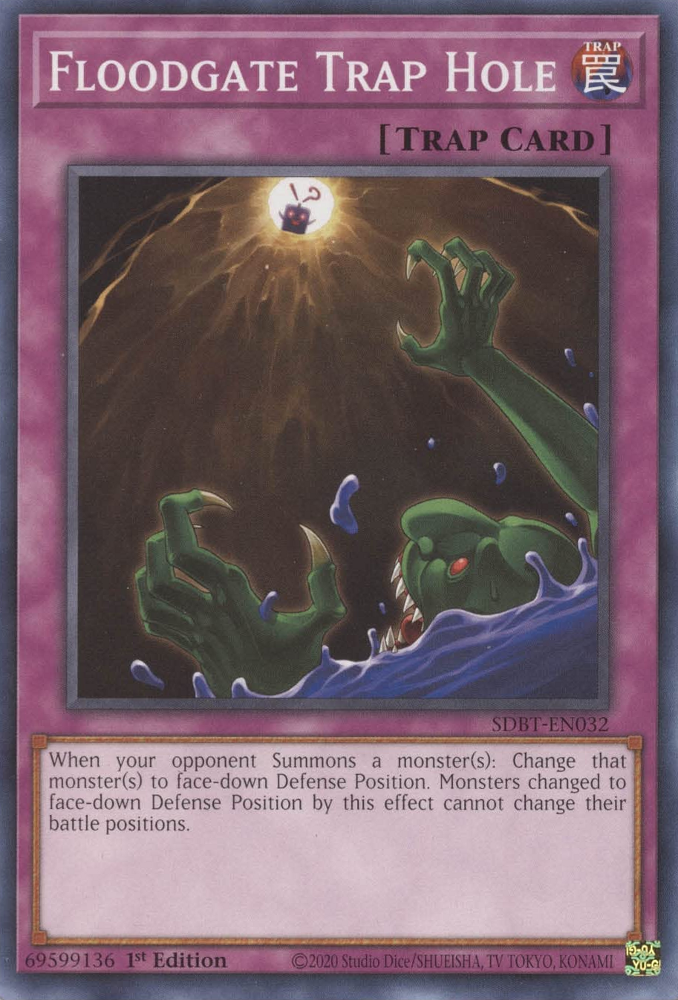 Floodgate Trap Hole [SDBT-EN032] Common | Jomio and Rueliete's Cards and Comics