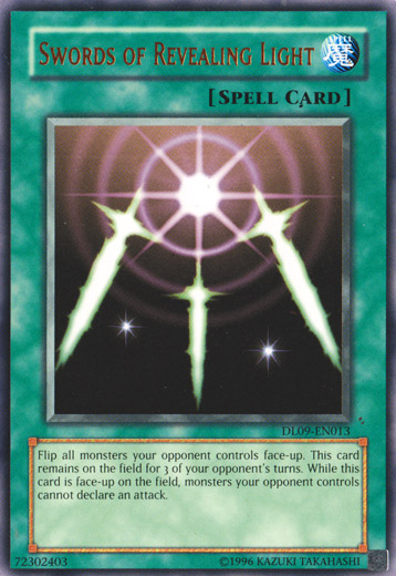 Swords of Revealing Light (Bronze) [DL09-EN013] Rare | Jomio and Rueliete's Cards and Comics