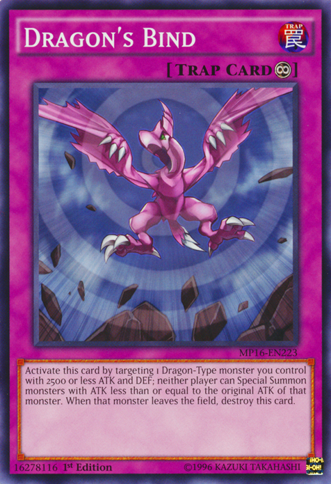 Dragon's Bind [MP16-EN223] Common | Jomio and Rueliete's Cards and Comics