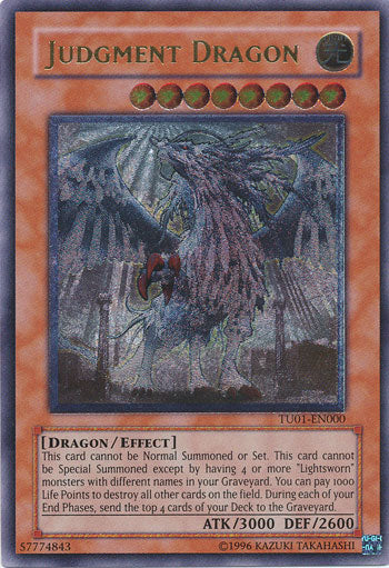 Judgment Dragon [TU01-EN000] Ultimate Rare | Jomio and Rueliete's Cards and Comics