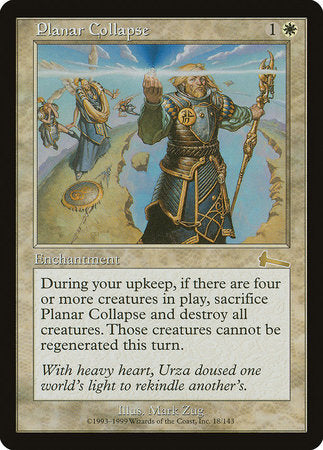 Planar Collapse [Urza's Legacy] | Jomio and Rueliete's Cards and Comics