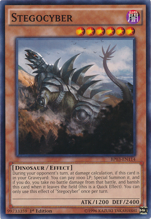 Stegocyber [BP03-EN114] Common | Jomio and Rueliete's Cards and Comics